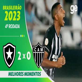 #ไฮไลท์ฟุตบอล [ โบตาโฟโก้ 2 - 0 อัตเลติโก มิไนโร่ ] บราซิล ซีรี่ เอ
